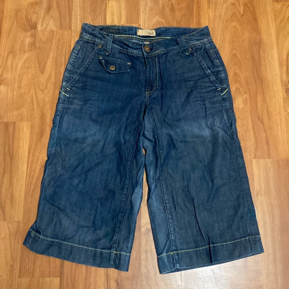 ❤️ Yanuk Denim Shorts Dark Blue Size 26